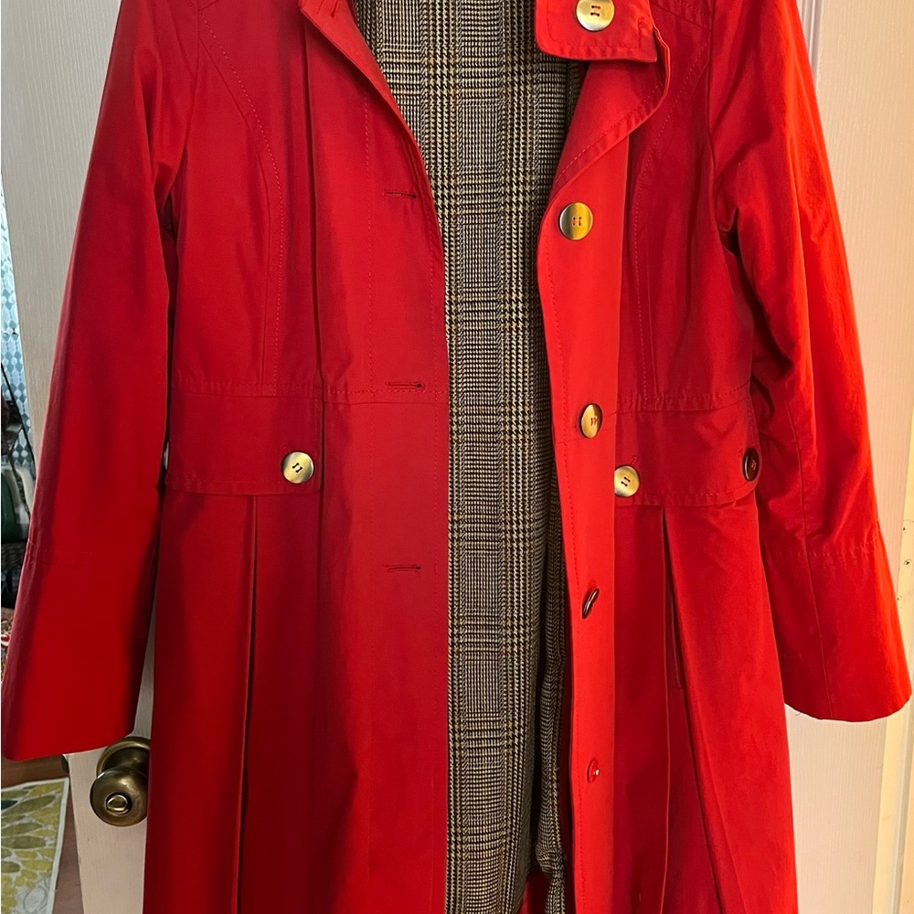 Misses All-Weather Coat with Hoid